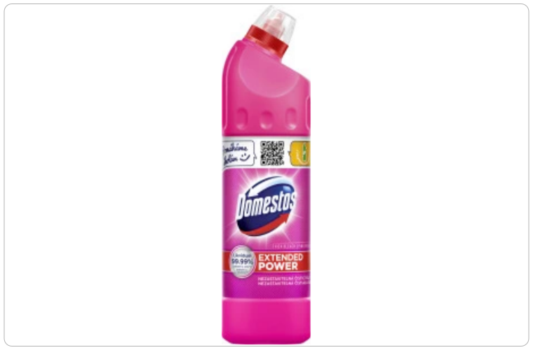 Domestos WC čistič 24h Pink Fresh, 750 ml - 50 Kč