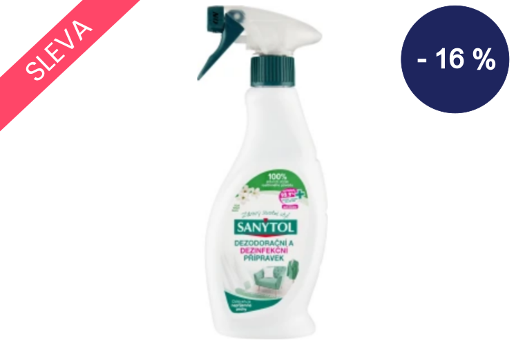 Sanytol dezinfekce na tkaniny, 500 ml - 87 Kč