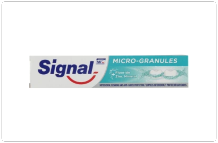 Signal zubní pasta Microgranules, 75 ml - 65 Kč