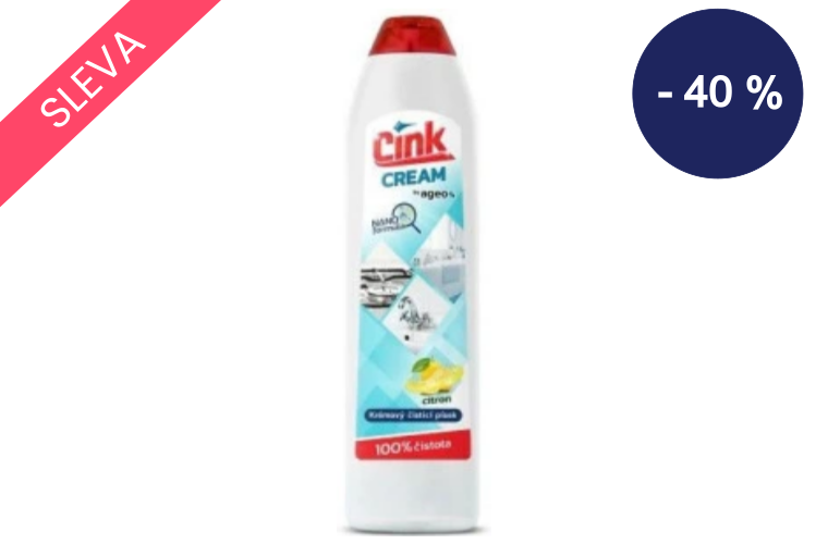 Cink Cream Citron krémový čisticí písek 500 g - 50 Kč