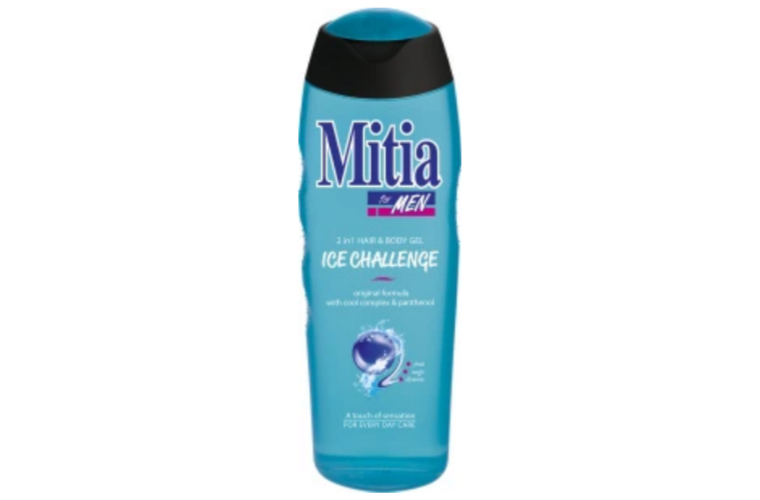 Mitia for Men Ice Challenge sprchový gel, 400 ml - 42 Kč