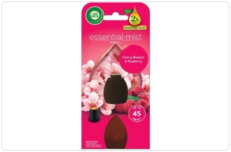 Air Wick Aroma difuzér náplň Třešňový květ & Malina, 20 ml - 90 Kč
