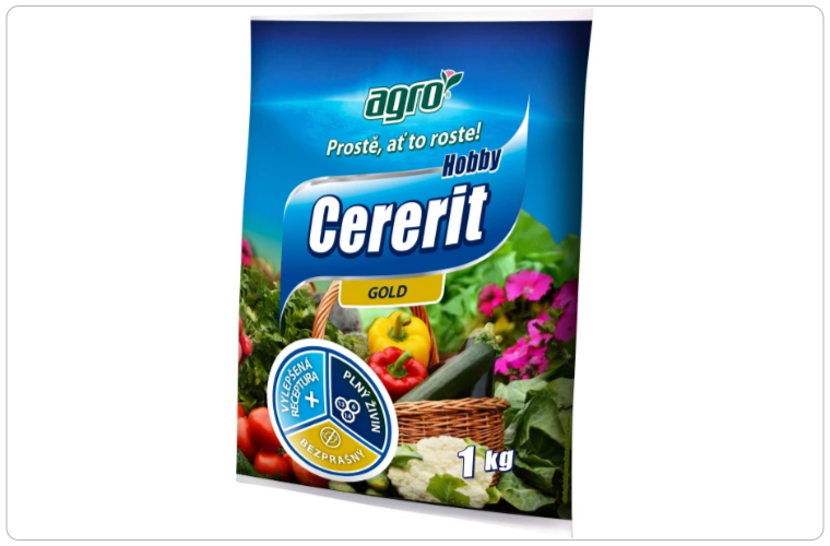Cererit Hobby Gold kompaktované granulované hnojivo, 1 kg - 66 Kč