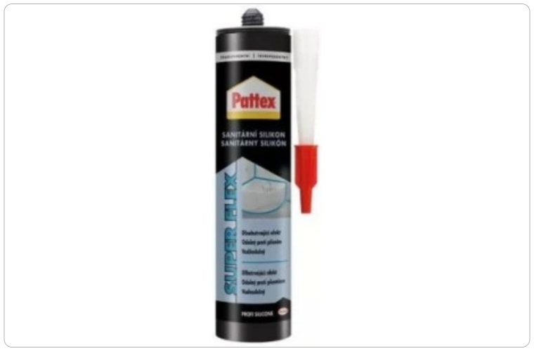 PATTEX silikon sanitární, transparentní,, 280 ml - 115 Kč