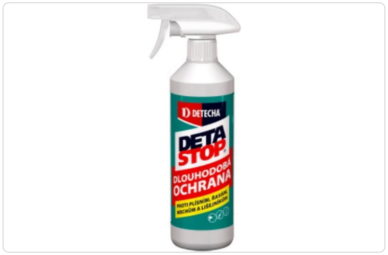 Detecha Detastop proti plísním, mechům a lišejníkům, rozprašovač 500 ml - 139 Kč