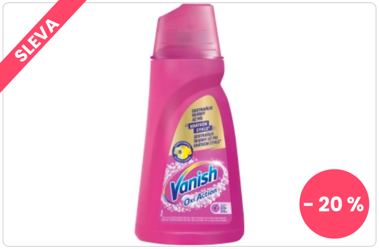 Vanish Oxi Action gel na skvrny 1 l - 125 Kč