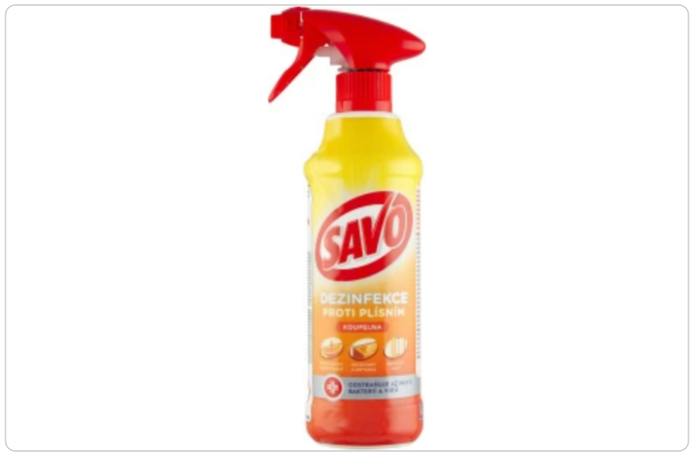 SAVO proti plísním Koupelna, 500 ml - 90 Kč