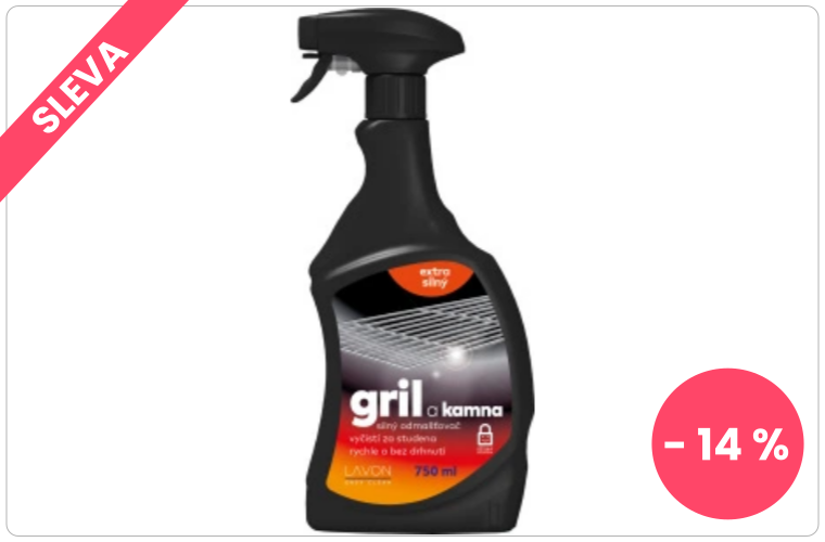 LAVON gril a kamna čistič Easy Clean, 750 ml - 70 Kč