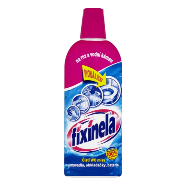 Fixinela tekutý čistič na rez a vodní kámen, 500 ml - 45 Kč