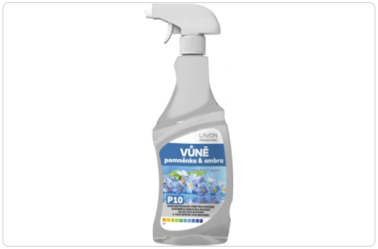 LAVON osvěžovač vzduchu pomněnka & ambra rozpračovač, 500 ml - 105 Kč
