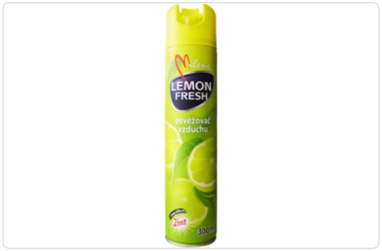 Miléne osvěžovač vzduchu, vůně citronu, 300 ml - 26 Kč