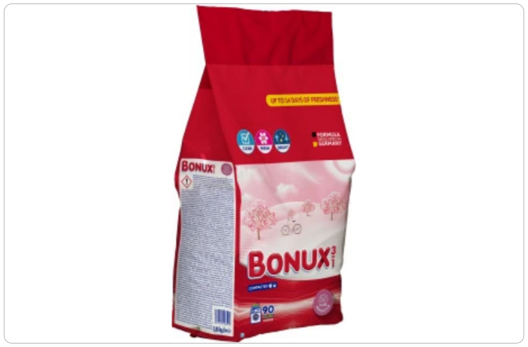 Bonux prací prášek Color Pure Magnolia 5,85 kg, 90 dávek - 300 Kč