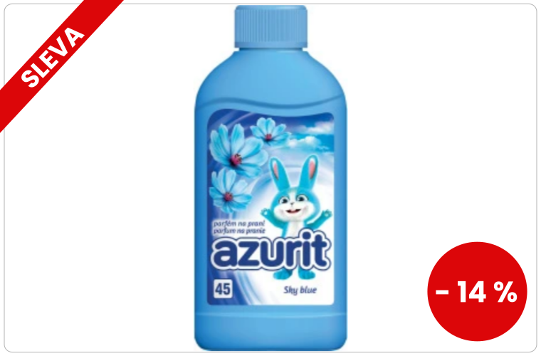 Azurit parfém na praní Sky Blue, 45 dávek, 225 ml - 162 Kč
