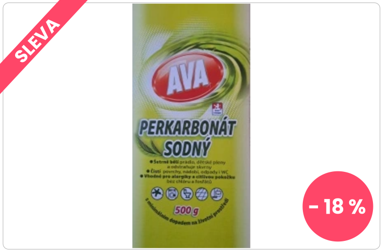 Ava Perkarbonát sodný 500 g - 61 Kč