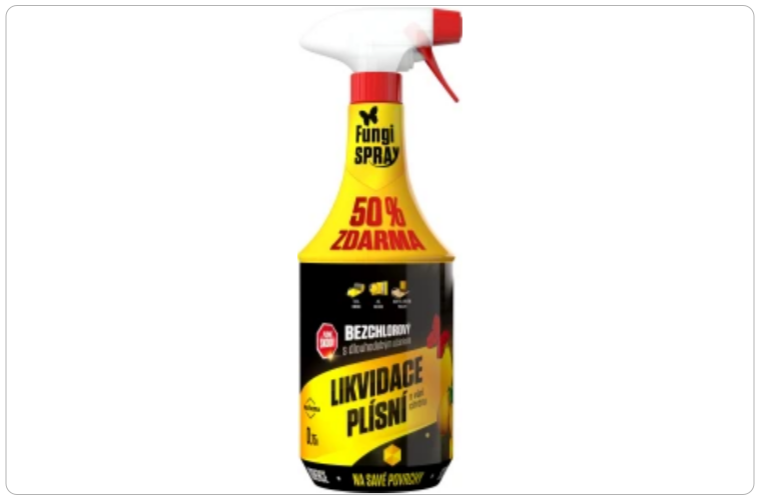 Stachema Fungispray citrón bezchlorový dezinfekční přípravek, 500 ml - 105 Kč