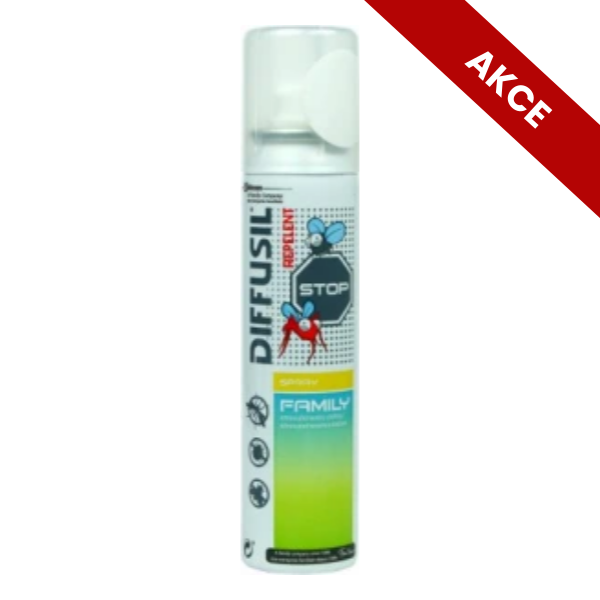 Diffusil Repelent Family spray repelentní sprej 100 ml - 120 Kč