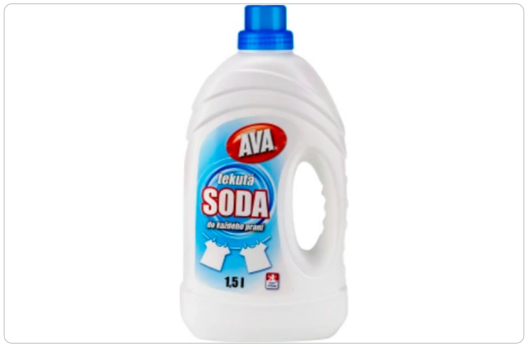 Hlubna Ava Tekutá soda do praní, 1,5 l - 60 Kč