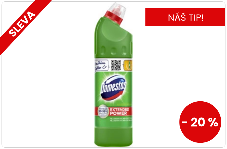 Domestos WC čistič 24h Pine Fresh, 750 ml - 50 Kč
