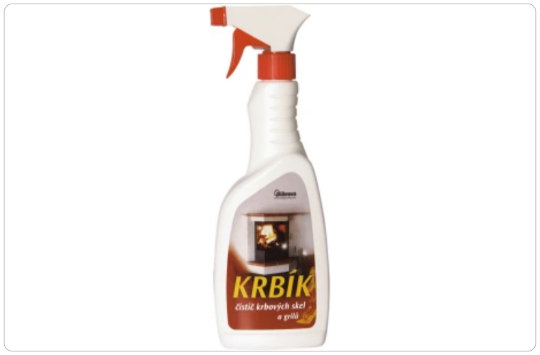 Důbrava Krbík čistič krbových skel a grilů, rozprašovač, 450 ml - 95 Kč