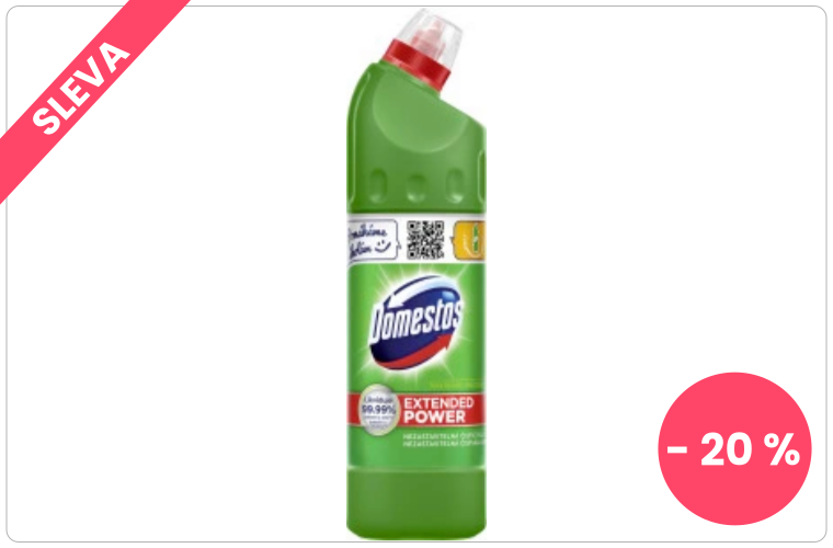Domestos WC čistič 24h Pine Fresh, 750 ml - 50 Kč