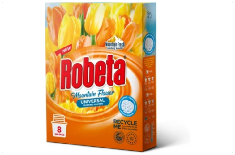 Robeta Universální prací prášek 600 g, 8 dávek - 20 Kč