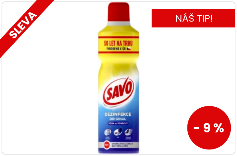 SAVO Original 1,2 l - 55 Kč