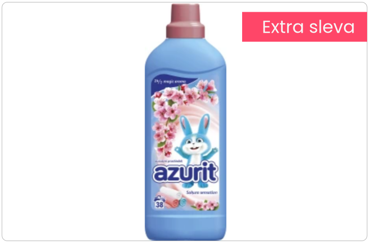 Azurit aviváž Sakura sensation, 38 praní, 836 ml - 70 Kč