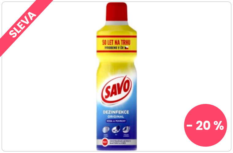 SAVO Original 1,2 l - 50 Kč