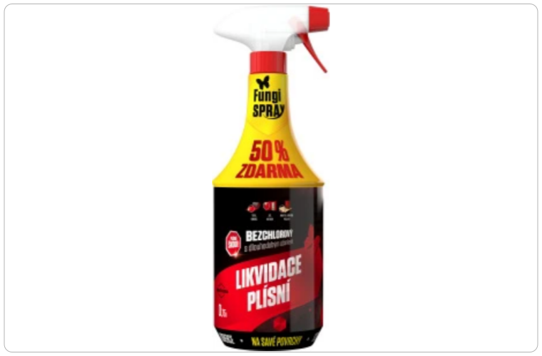 Stachema Fungispray bezchlorový dezinfekční přípravek, 500 ml + 50 % - 105 Kč