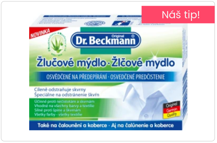 Dr. Beckmann žlučové mýdlo, 100 g - 65 Kč