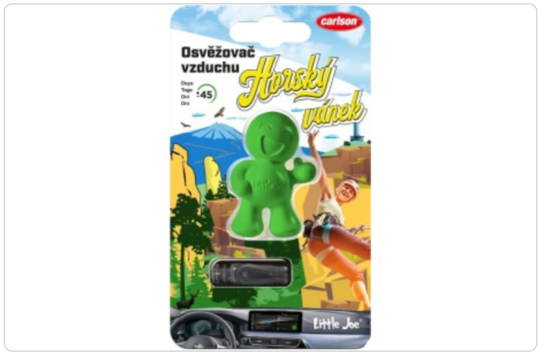 Carlson Horský vánek Little Joe osvěžovač do auta, 1 ks - 96 Kč