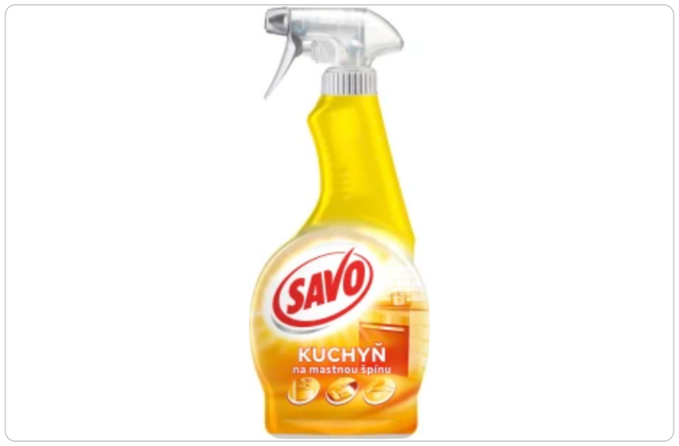 SAVO kuchyně dezinfekce, 500 ml - 65 Kč