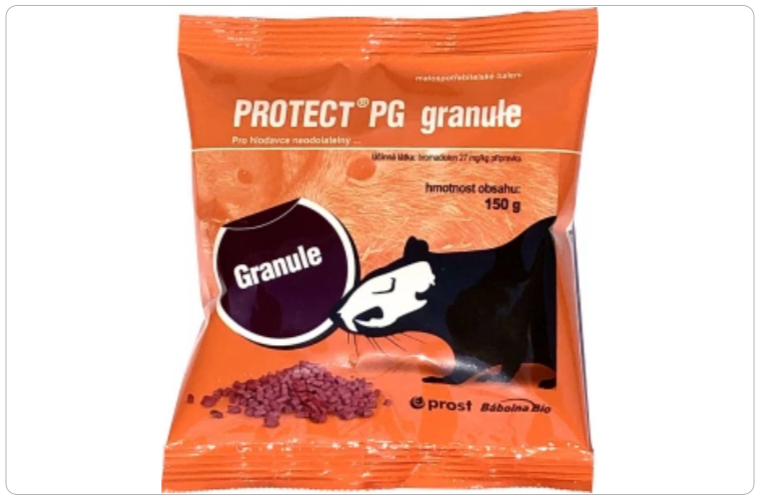 Protect PG granule na hubení hlodavců, sáček 150 g - 33 Kč