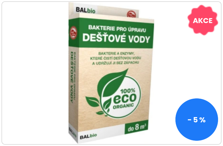 BALbio bakterie pro úpravu dešťové vody 100 g - 84 Kč
