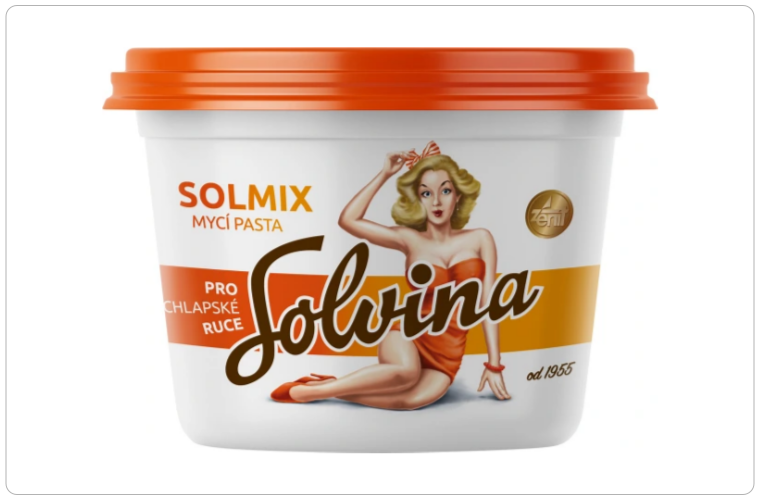 Solvina Solmix mycí pasta, 375 g - 35 Kč