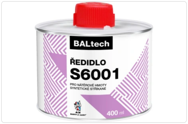 BALTECH ředidlo S6001, 400 ml - 64 Kč