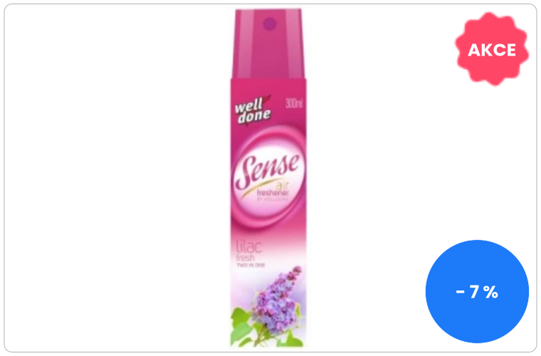 Sense Konvalinka osvěžovač vzduchu, 300 ml - 43 Kč