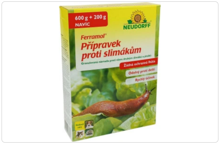Ferramol přípravek proti slimákům 800 g - 358 Kč