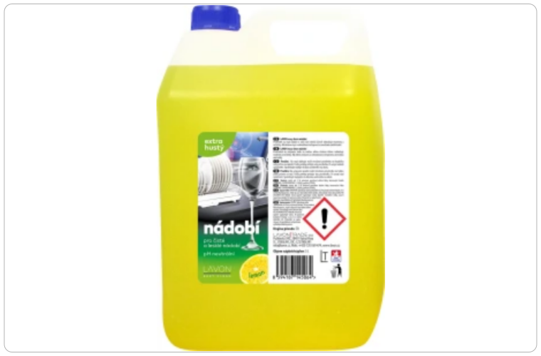 LAVON na nádobí Lemon, 5 l - 90 Kč