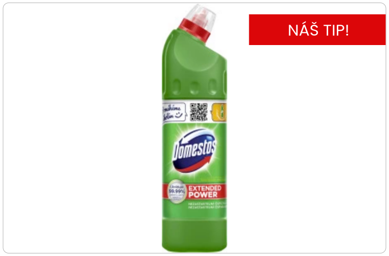 Domestos WC čistič 24h Pine Fresh, 750 ml - 50 Kč
