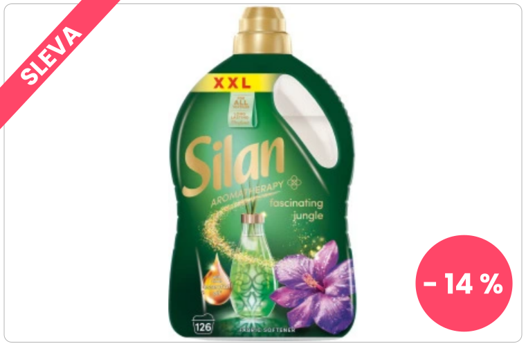 Silan aviváž Aromatherapy Fascinating Jungle 126 praní, 2772 ml - 198 Kč