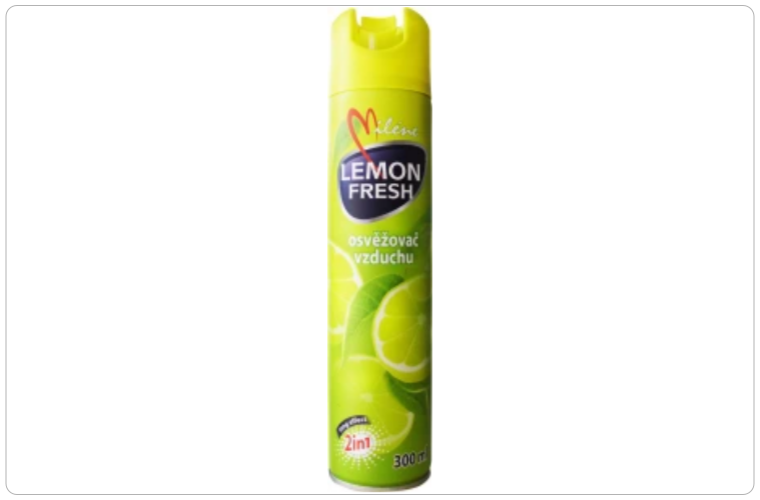 Miléne osvěžovač vzduchu, vůně citronu, 300 ml - 26 Kč