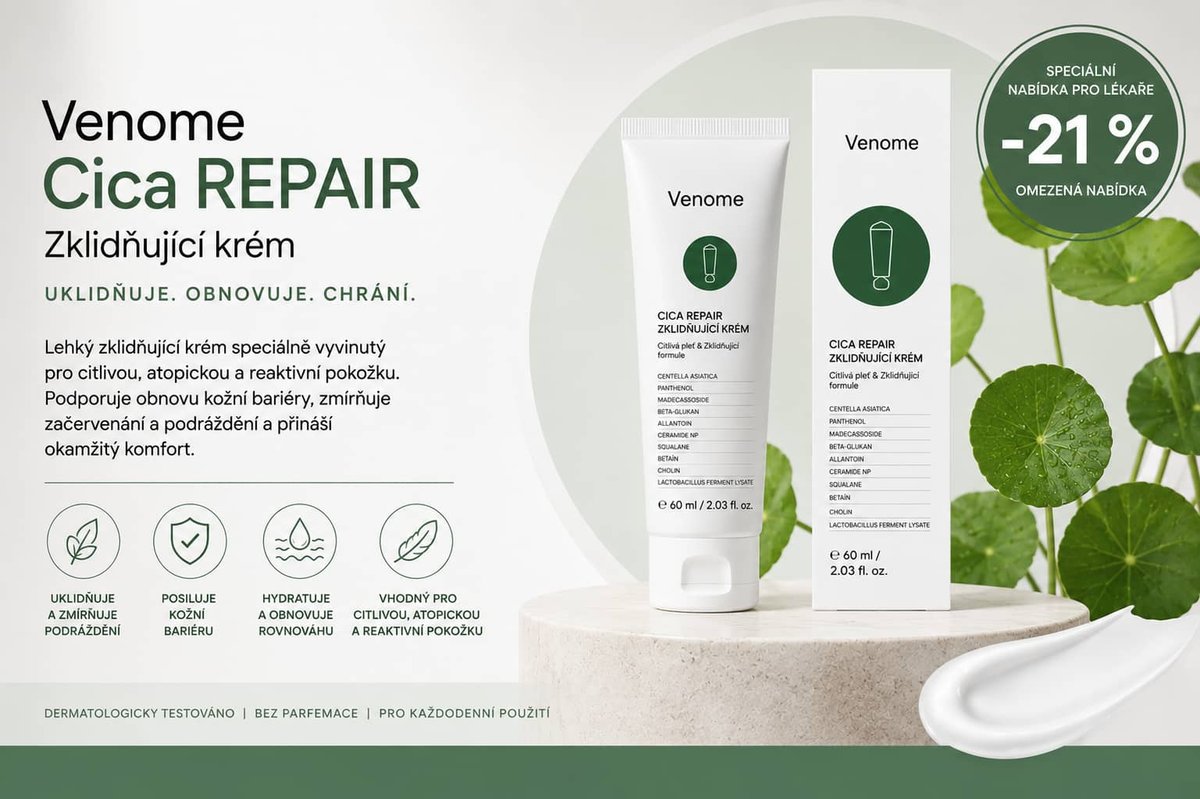Nový produkt Venome Cica Repair -21%